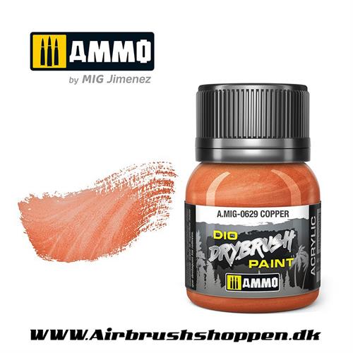  AMIG 629 DRYBRUSH Copper   40 ml. AMIG0629